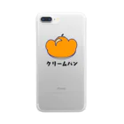 PYOKONのクリームパン Clear Smartphone Case