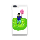 Eatn-kkの春の散歩 Clear Smartphone Case