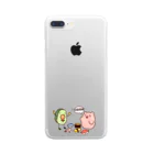 ささきさきじの野生のOSUSHI Clear Smartphone Case