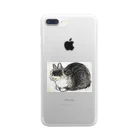 kekozの考える猫のマラシャ Clear Smartphone Case