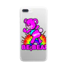 MusicJunkyのBe;Bear(MIYU) Clear Smartphone Case