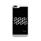 ℕ𝕦のDistorted Logo Phone Case Clear Smartphone Case