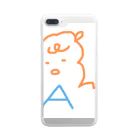 アルパカのAくんのアルパカのAくん Clear Smartphone Case