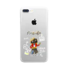 ねこぜや のROBOBO 「ハノンロボ」 Clear Smartphone Case