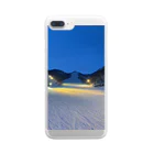 ワンダーランドの雪国の景色 Clear Smartphone Case