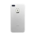 ねこぶくろさんのQOSケース Clear Smartphone Case