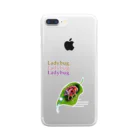 uwotomoの【 Laddybug 】 Clear Smartphone Case