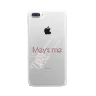 Mey's meのyou know Garapagos Clear Smartphone Case