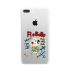 ねこぜや のROBOBO🤖 「たるたるロボ」 Clear Smartphone Case