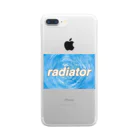 radiator18のラジ クリアスマホケース