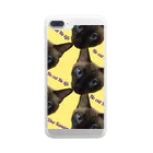 宇乃 枢のNo cat No life(かなめver) Clear Smartphone Case