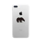 BASE-CAMPのBASE BEAR 01 Clear Smartphone Case