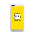 どやネコ！どやちゃん。の寝不足のねこさん Clear Smartphone Case