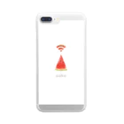 シンキンカンのお店のsuika WiFi Clear Smartphone Case