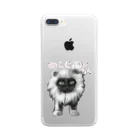 タマのちょびりげ❣️の猫だけど Clear Smartphone Case