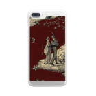 J. Jeffery Print Galleryのトワルドジュイ Toile de Jouy Clear Smartphone Case