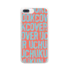 uchukunのFONTgrumUCHU Clear Smartphone Case