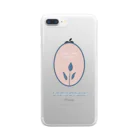 ggotgill（コッキル）のyour rose Clear Smartphone Case