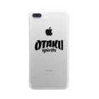 おもしろいTシャツ屋さんのOTAKU SPIRITS オタクスプリッツ Clear Smartphone Case