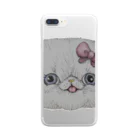 Atelier of cute catsのニコニコ　サニーちゃん Clear Smartphone Case