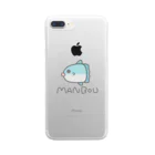 千月らじおのよるにっきのMANBOU(色付き) Clear Smartphone Case