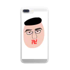 moe222の紙一重くん Clear Smartphone Case