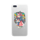 cartoonpunxのfxxk graffiti girl Clear Smartphone Case