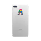 ヨナハアヤのどろどろーん Clear Smartphone Case