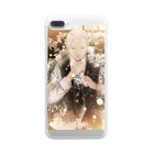 Venustaの"vitum mirabilis"-Sepia Clear Smartphone Case