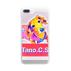 Happy　Xmas　Tano.C.S　のTano.C.S　（たのしーさーby沖縄） Clear Smartphone Case