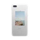 FotoladenのLisbon* Terrace by the sea Clear Smartphone Case