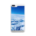 WADAMACHI-BASEのblue sky Clear Smartphone Case