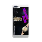 おもち屋さんのSPACE CAT Clear Smartphone Case