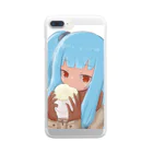 涙々 ~ruru~のももちゃん Clear Smartphone Case