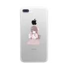 ˗ˋˏ 𝙢𝙞𝙡𝙪 ˎˊ˗のパパ活ちゃん Clear Smartphone Case