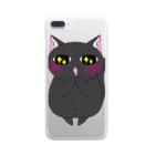 ちきちきんの猫川さん Clear Smartphone Case