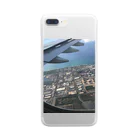 NATSUKO-SHOPの飛行機の窓から Clear Smartphone Case