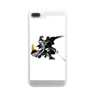 芋デザイナーの畑の侍 Clear Smartphone Case