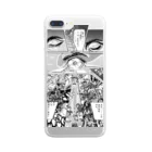 galleryHAKUSENの宮西計三『エレベーション Sa・Yo・Na・Ra』 "Laser-Eye" Clear Smartphone Case