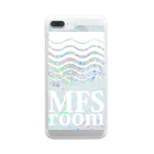 MFSのMFS room Gray１ クリアスマホケース