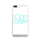 イラスト★令太朗のfive face Clear Smartphone Case