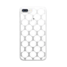 d*ropsのsunflower Clear Smartphone Case