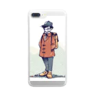 Yotaroomの旅人くん Clear Smartphone Case