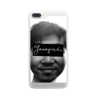 shop-y-tのY-T-Style BIG FACE ver Clear Smartphone Case