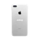 RのLOVE Clear Smartphone Case