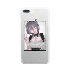 纈珠✝︎のメイド男子🎶 Clear Smartphone Case