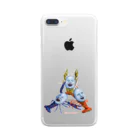 Runartworksの愉快な三人娘 Clear Smartphone Case