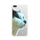 aizのわがはいは猫であるぞ。 Clear Smartphone Case