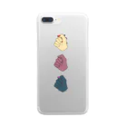 tsuhaのにぎりこぶし Clear Smartphone Case