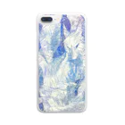 Lost'knotのBlue nine-tailed fox Clear Smartphone Case